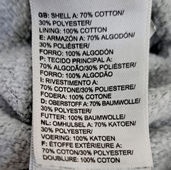 The North Face Womens Grey Hoodie Printed Pullover Kangaroo Pockets Logo L - Picture 12 of 15